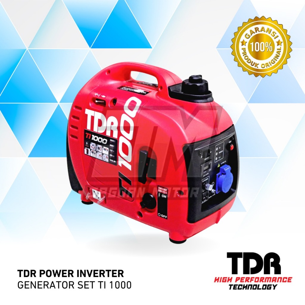 TDR GENSET / POWER INVERTER GENERATOR SET TI 1000