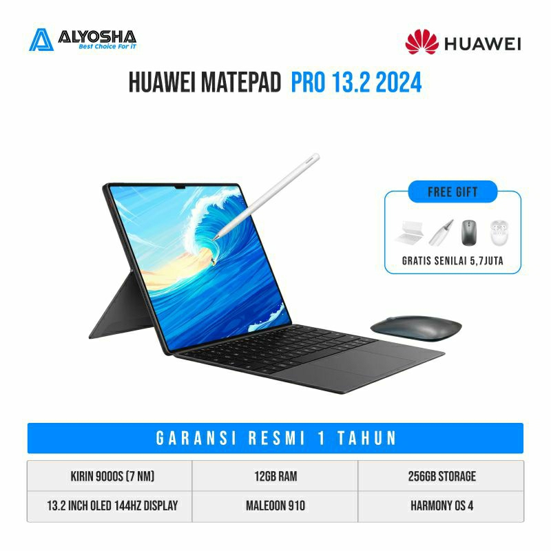 HUAWEI MATEPAD PRO 13.2 | KIRIN 9000S | 12GB RAM