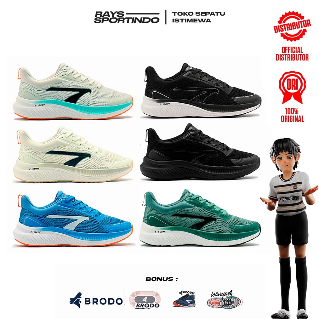 SEPATU LARI BRODO ACTIVE INIZIO