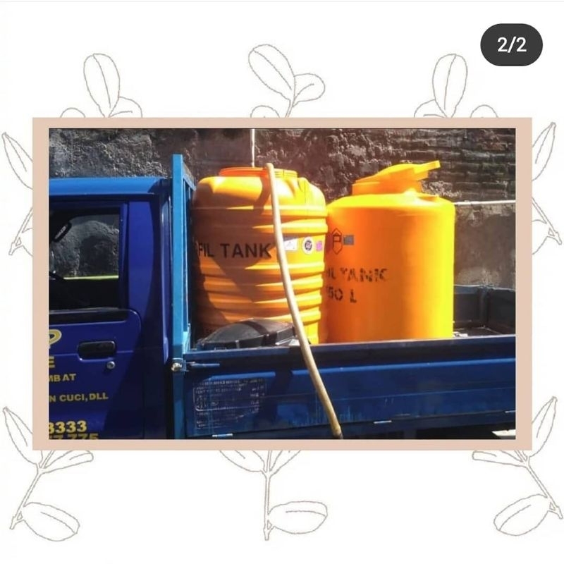 

Jual Air Bersih 1.100Liter | CV. TOP | Surabaya