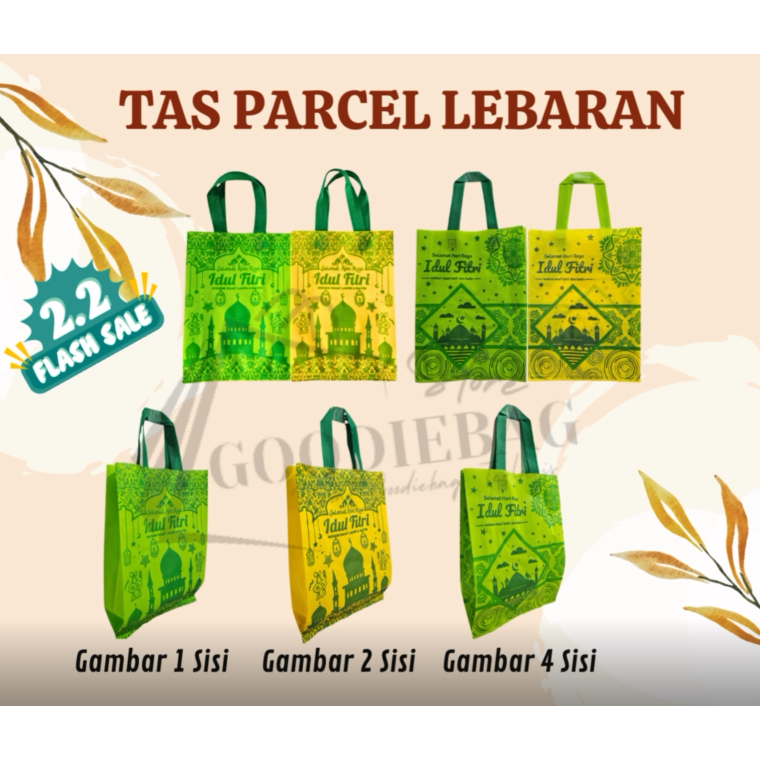 

Goodie bag Lebaran 30x40x8- idul fitri- tas hampers / parcel lebaran