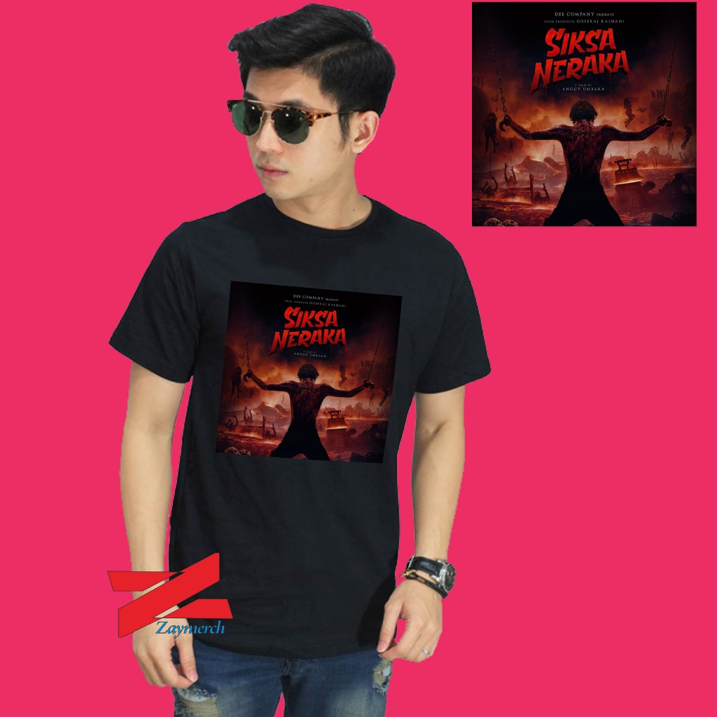 kaos dewasa motif siksa neraka viral baju dewasa katun siksa neraka film