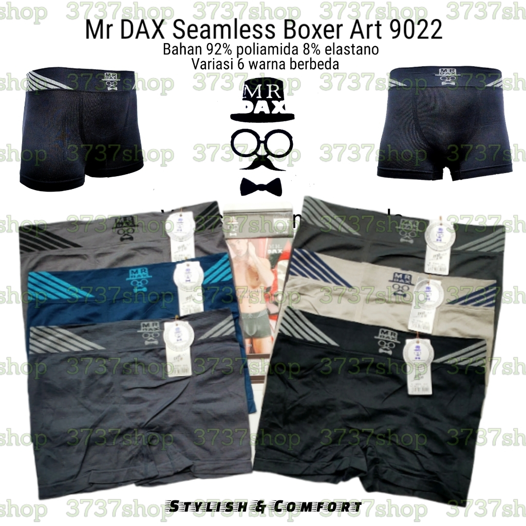MR DAX / MrDax  - CD CELANA DALAM BOXER PRIA SEAMLESS EDITION
