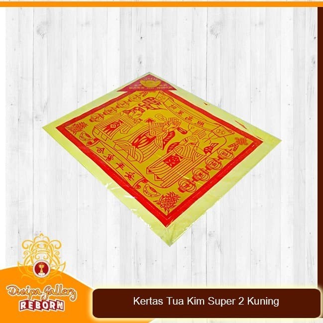 Kertas Sembahyang Tua Kim Super 2 Kuning 10 pcs/ ikat