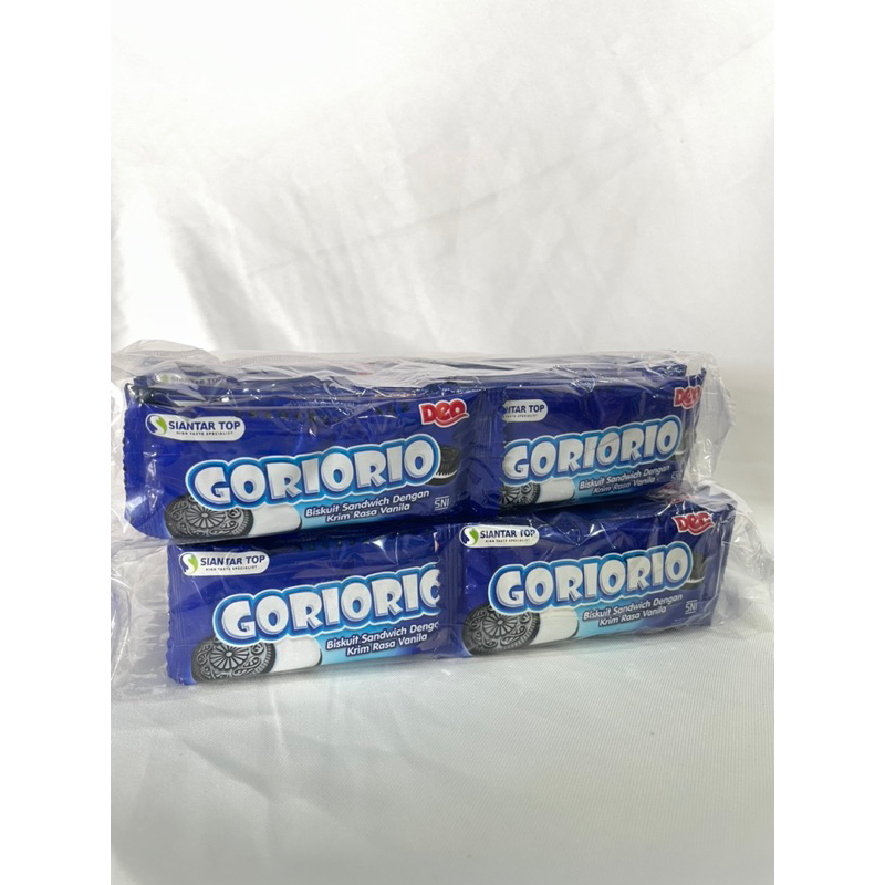 

GORIORIO BISKUIT SANDWICH KRIM (2 renceng)20pcs