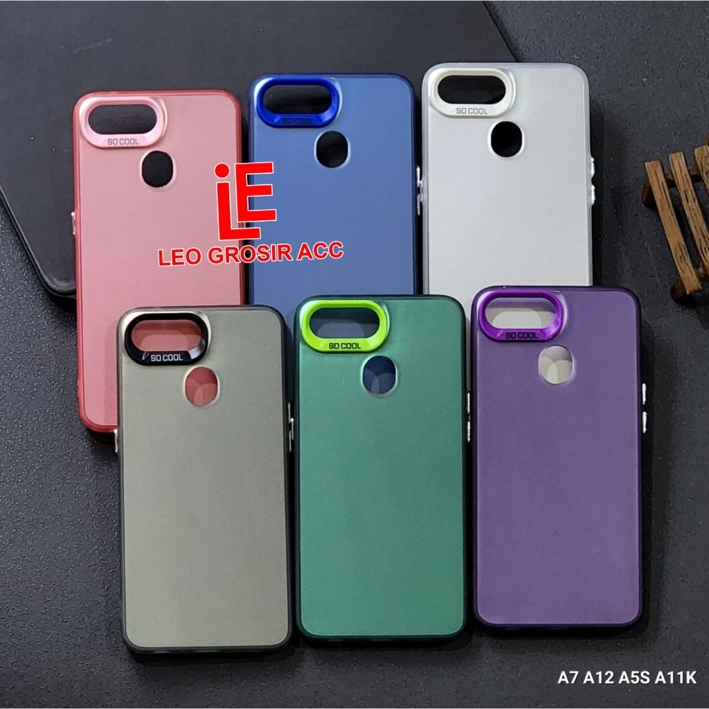 OPPO A11K CASE SOCOOL CASE IMD HYBRID PLATE HOLOGRAM OPPO A11K