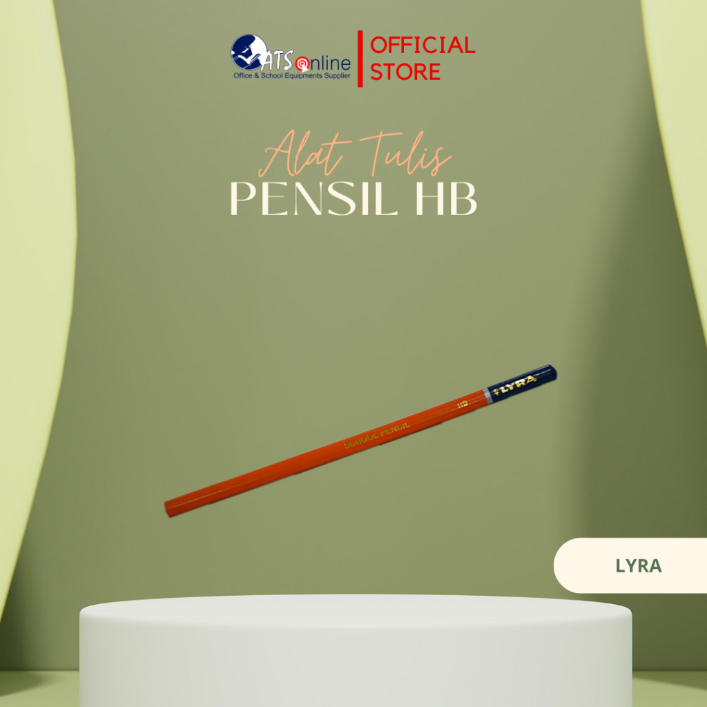

LYRA Pensil Grafit HB ATK Alat Tulis