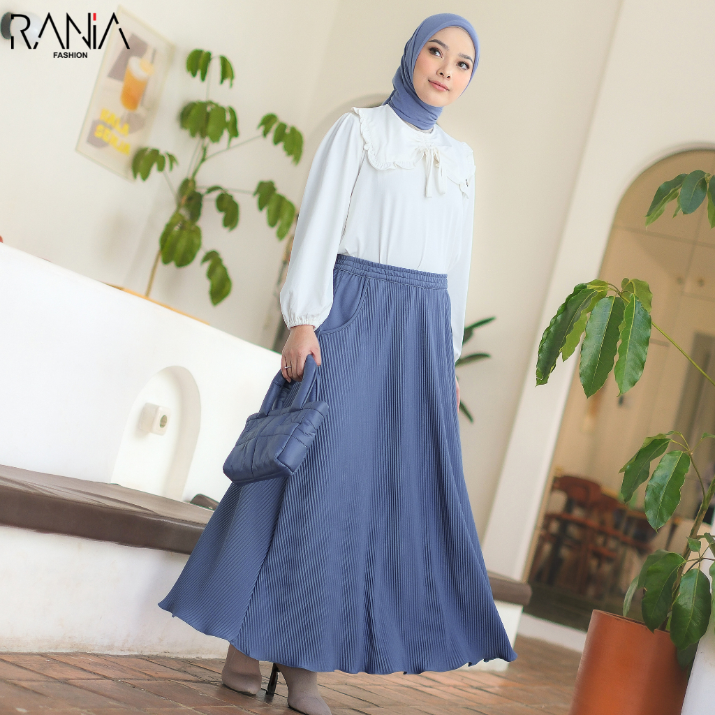 Rok Plisket Rosie by Rania Fashion