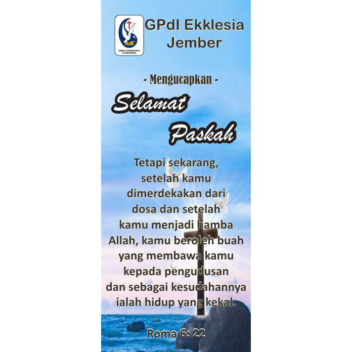 

pembatas alkitab tema paskah (pa4)