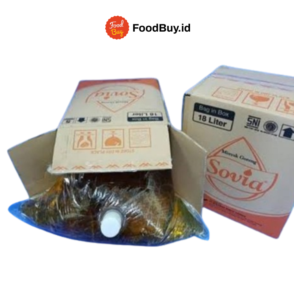 

Minyak Goreng Sovia 18 Liter BIB