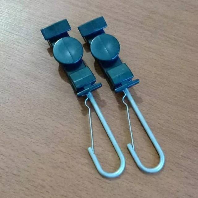 S Clamp Fiber Optik Dropcore Japit FTTH