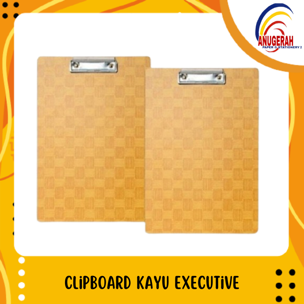 

CLIPBOARD KAYU COKLAT EXCUTIVE (PCS)