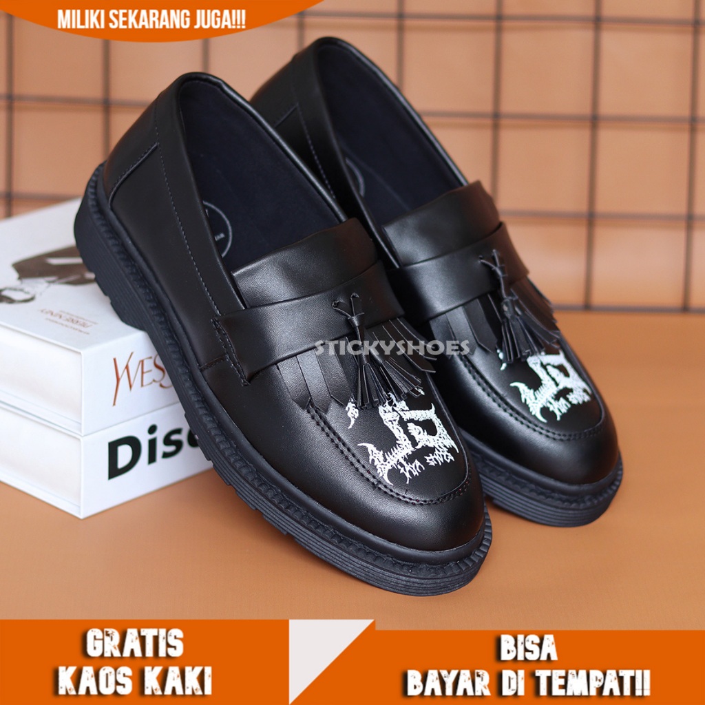 Sepatu Loafer Pria Casual Docmart Original Handmade