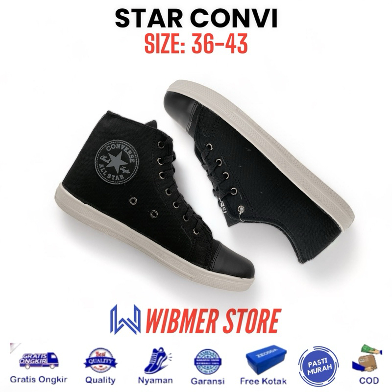 SEPATU STAR BOOT / SEPATU BOOT PRIA / SEPATU BOOT WANITA