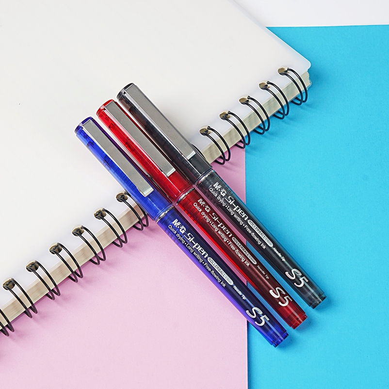 

Pulpen M&G Long Writing Liquid Roller Pen 0.5mm ARP41871 0.7mm ARP41872 Rollerball Quick Drying Original
