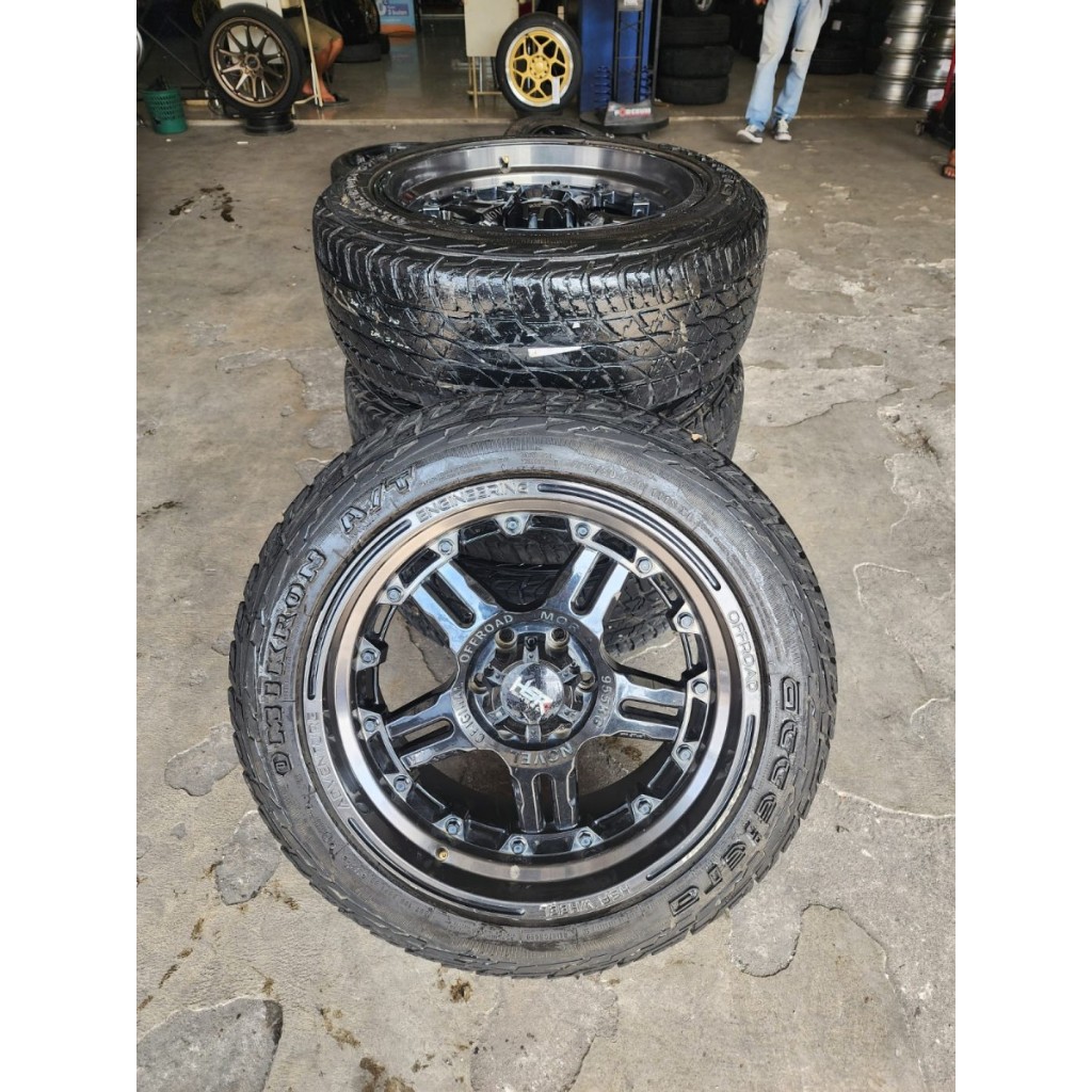 velg mobil second murah HANGIRA ring 20 pcd 6x139 untuk pajero fortuner everes
