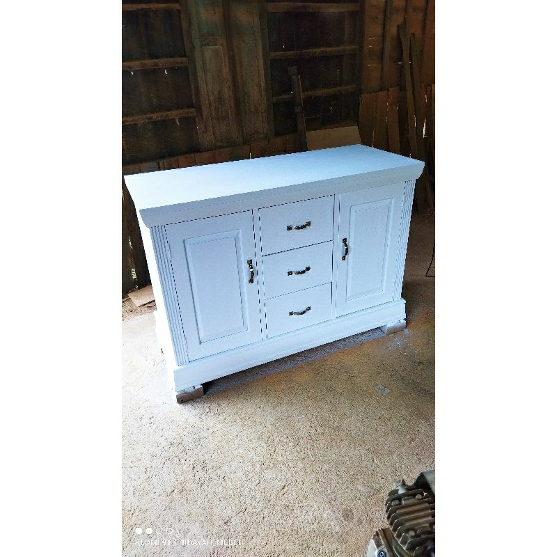 Meja minimalis meja tv modern meja aquarium nakas laci