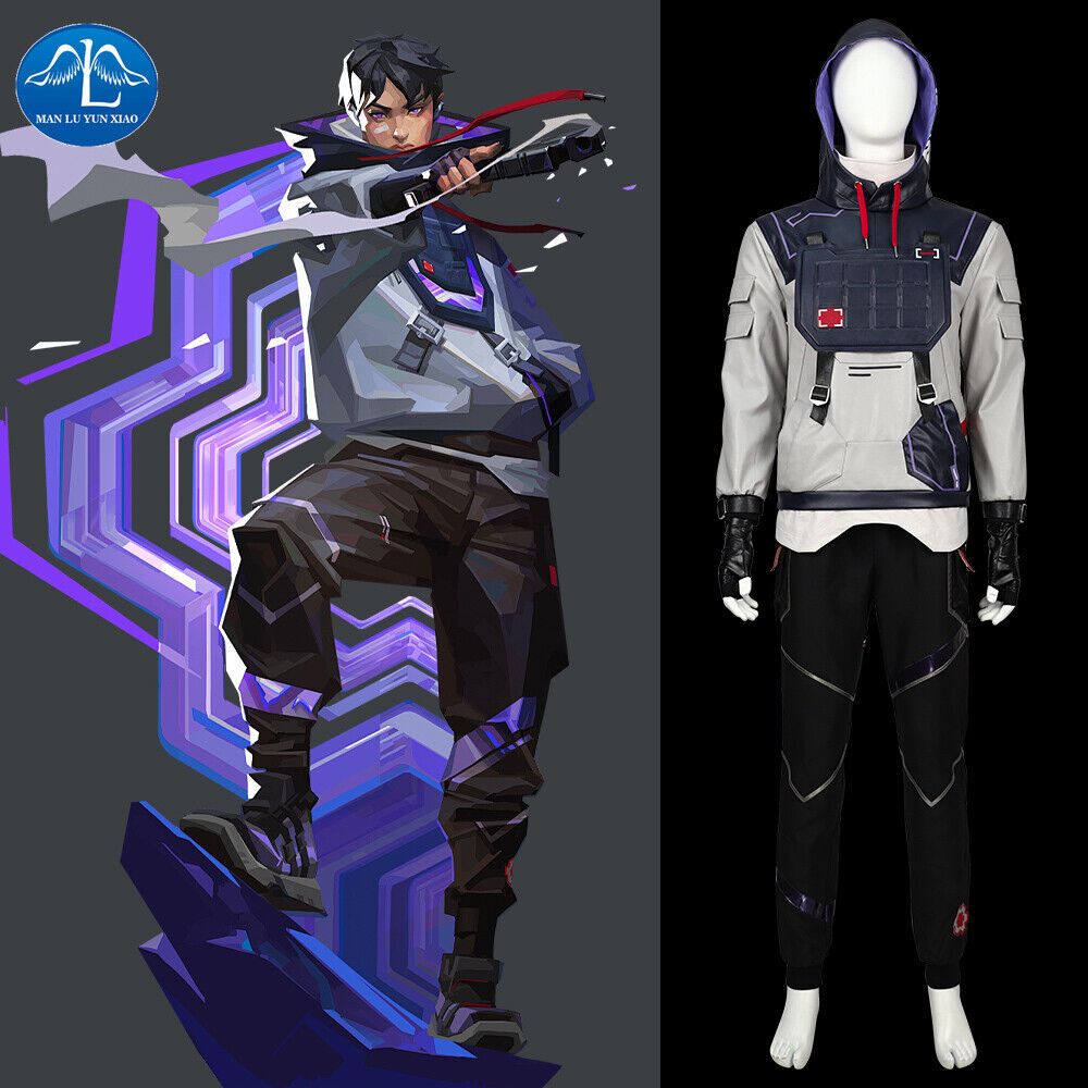 [QTakasi] ISO Cosplay Fantasy Game Valorant Costume game cosplay HQ