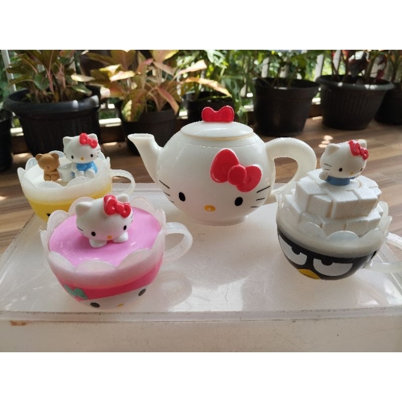 Mainan anak set teko Hello Kitty Preloved
