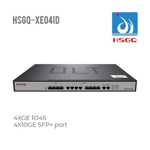 Jual FO - HSGQ XE04ID 4-Port EPON OLT AC DC - 48V Murah