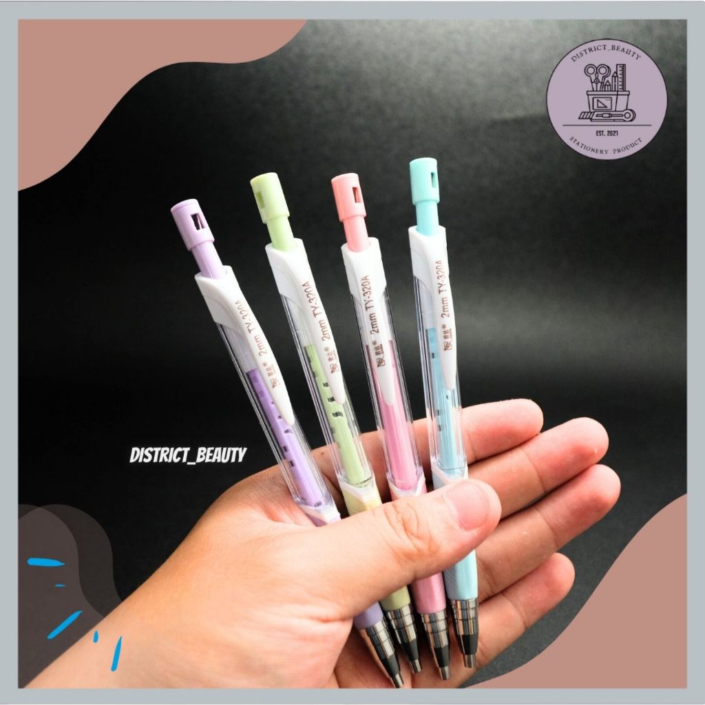 

PENSIL CETEK TY-320A PENSIL CETEK MAKARON PASTEL PENSIL MEKANIK LUCU TERMURAH