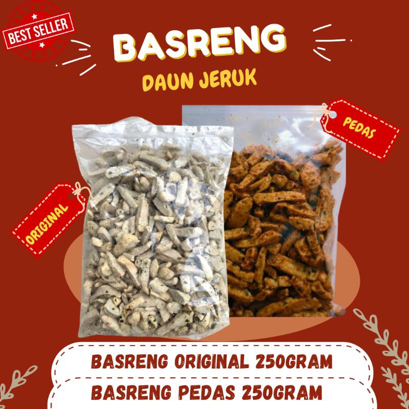 

[TERMURAH] PAKET BUNDLING BASRENG PEDAS DAUN JERUK 250GRAM/BASRENG ORIGINAL DAUN JERUK/BASRENG DAUN JERUK/STIK BASRENG VIRAL SULTAN PEDAS DAUN JERUK