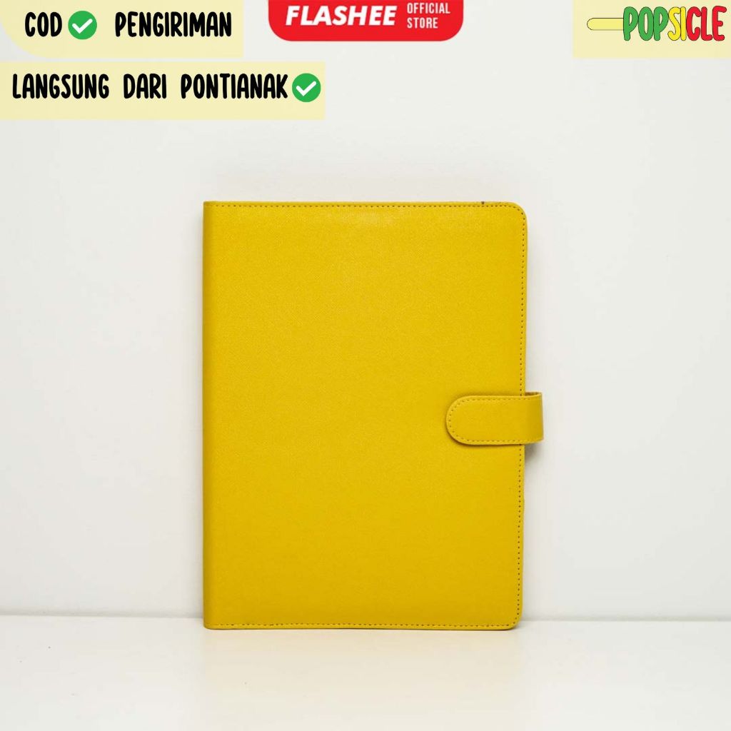 

Aesthetic Binder Flashee Kuliah A5 Polos 20 Ring Kuning Mustard Binder A5 Murah Buku Binder Polos Eksklusif A5 20 Ring