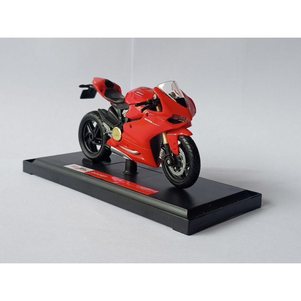 Diecast Motor Ducati 1199 Panigale miniatur motor sport maisto 1:18