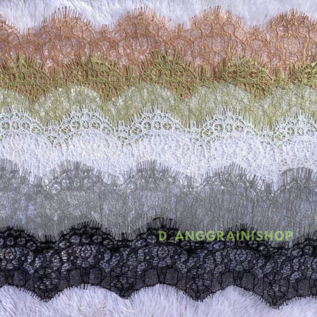 RENDA KUMIS , RENDA PINGGIRAN, BROKAT PINGGIRAN