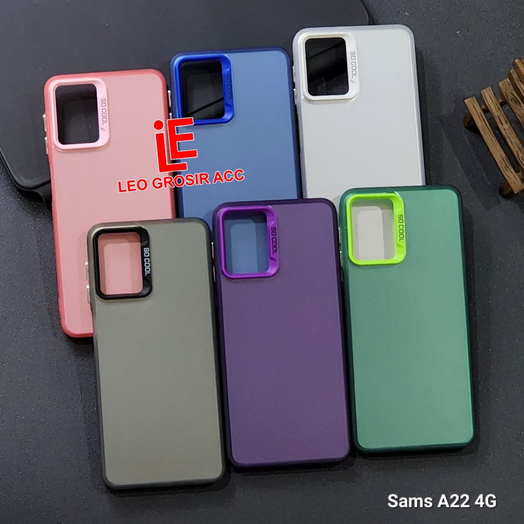 SAMSUNG A22 4G SAMSUNG A22 5G CASE SOCOOL CASE IMD HYBRID PLATE HOLOGRAM SAMSUNG A22 4G SAMSUNG A22 