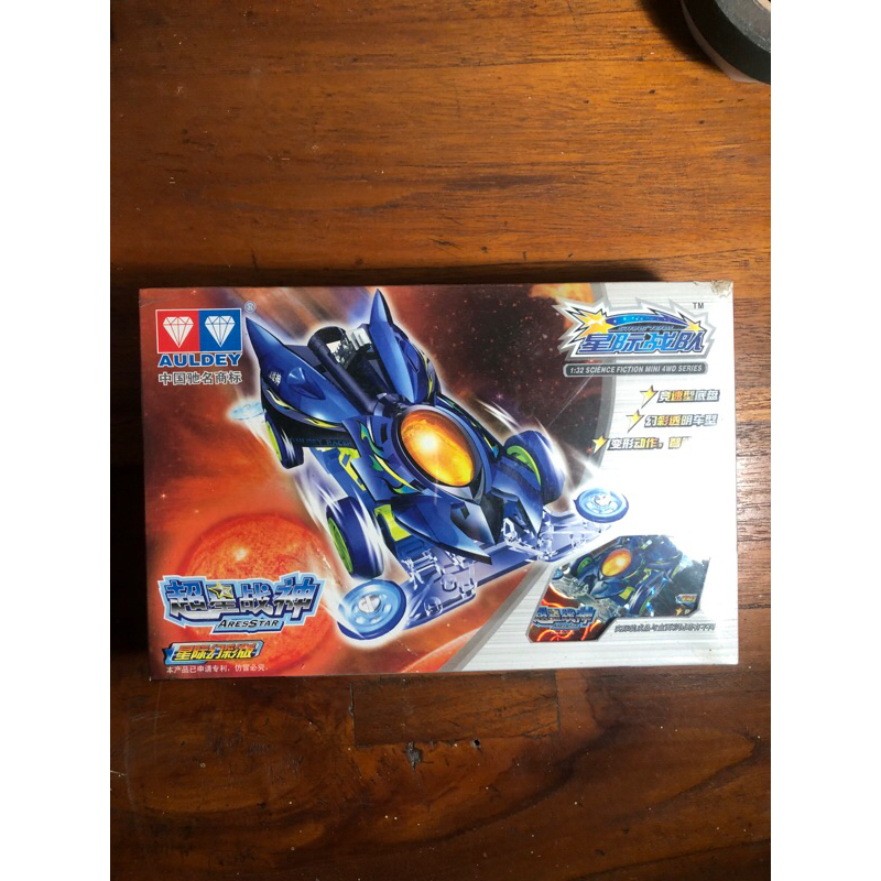 Mini 4wd Auldey Star Team Ares langka