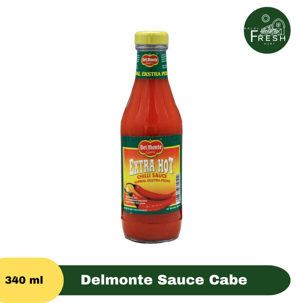 

Saus Sambal/ Saus Cabe Delmonte Extra Hot 330ml