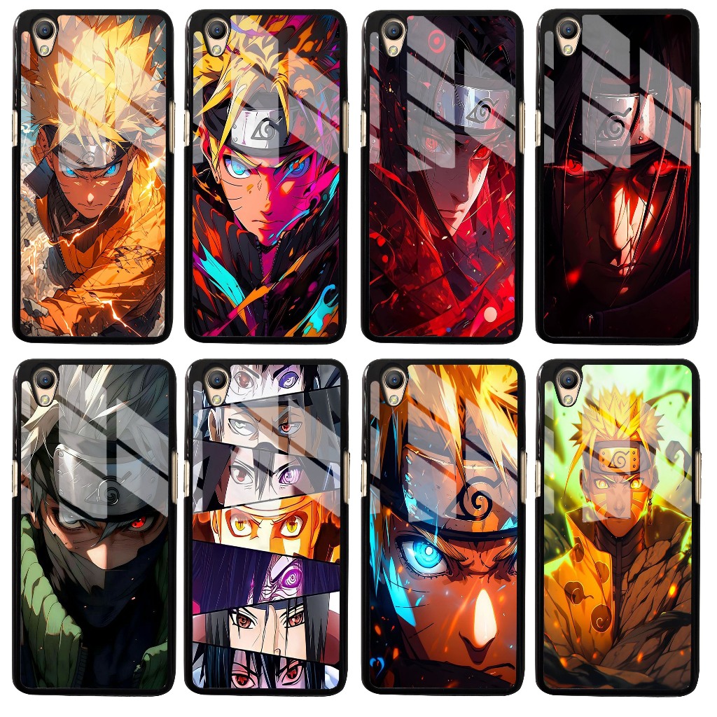 Nelcel Case Oppo A37 A37F NEO 9 Casing Oppo A37 A37F NEO 9 Motif Naruto Case Glossy Case Aesthetic C