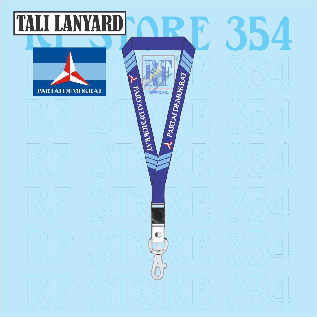 

TALI LANYARD PARTAI DEMOKRAT LOGO - TALI GANTUNGAN DEMOKRAT | PARTAI DEMOKRASI INDONESIA TALI ID CARD GANTUNGAN KUNCI GANTUNGAN FLASHDISK GANTUNGAN NAMETAG TALI LANYARD BEST SELLER COD