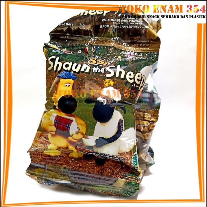 

Shaun The Sheep Snack SSP Renceng isi 10 bungkus x 8 gram