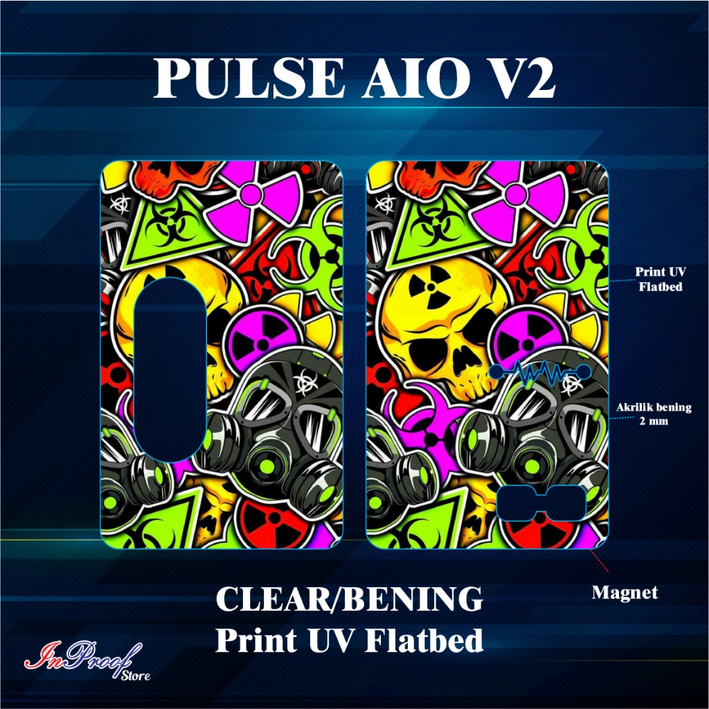 Bacdoor PULSE AIO V2 Print UV Custom