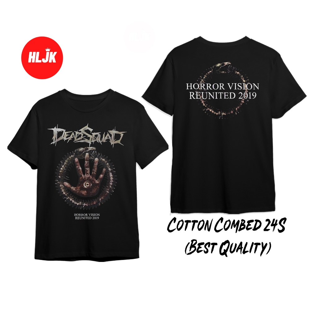 Kaos Band Deadsquad - Horror Vision Reunited 2019 / Tshirt Rock Metal