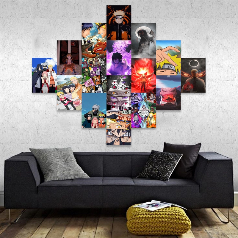 poster dinding aesthetic tempel gambar naruto - poster aesthetic - SC51
