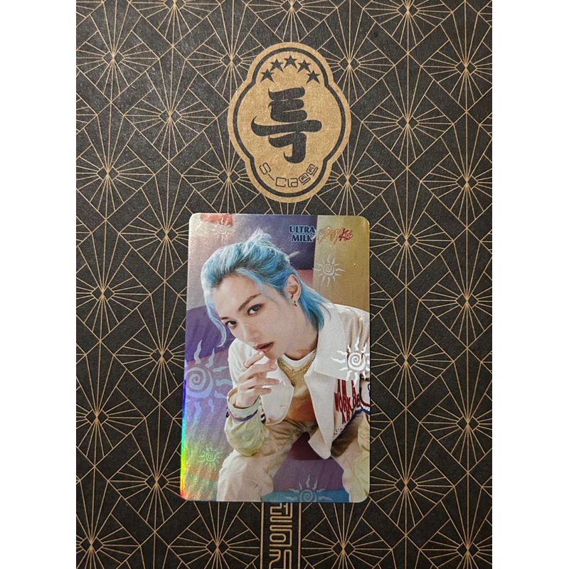 PC PHOTO CARD STRAY KIDS X ULTRAMILK HOLOGRAM