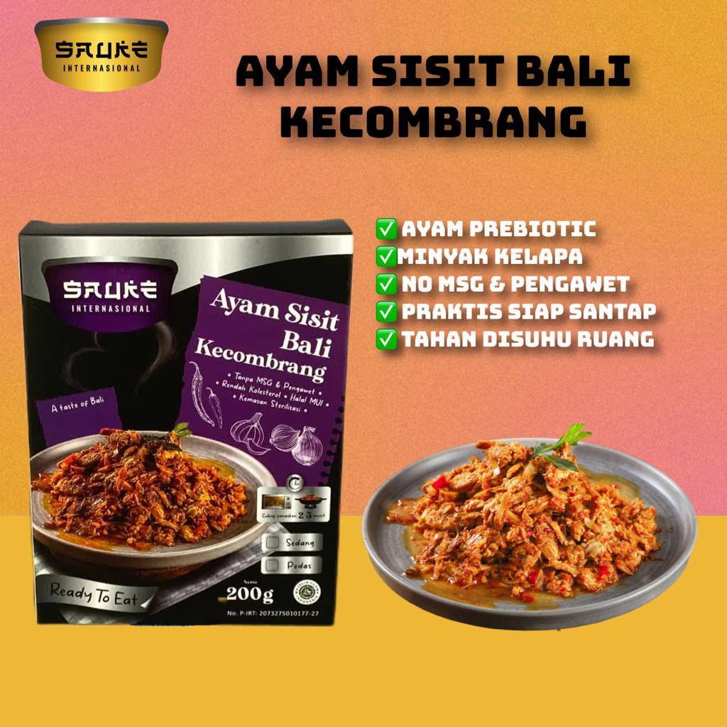 

Makanan Cepat Saji Ayam Sisit Bali Kecombrang Box 200gr