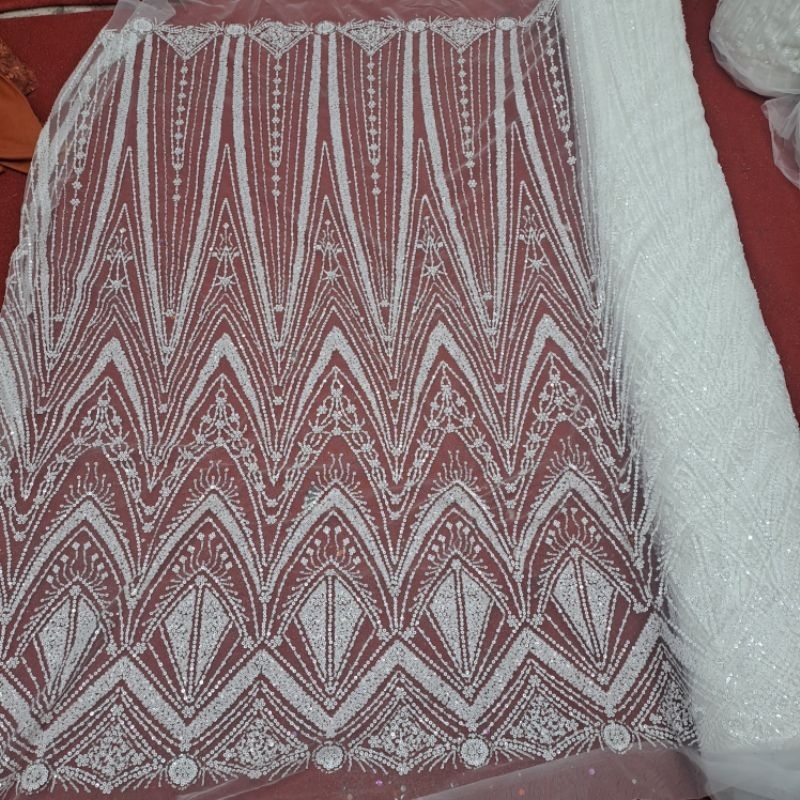 khusus putih.. tile full payet soroskin