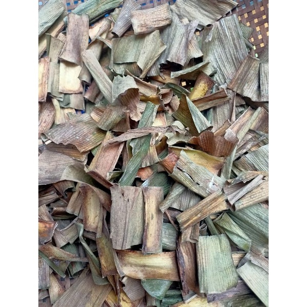

Daun bakung kering perbungkus siap pakai herbal