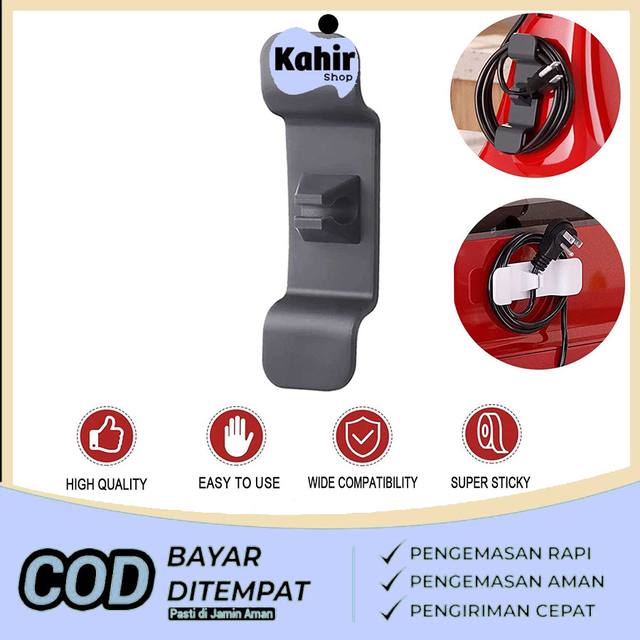 6PCS Holder Kabel Organizer Cord Wrapper for Appliances