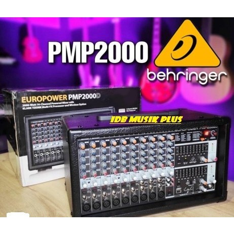 Power Mixer 14 Ch Behringer PMP2000D PMP 2000D Original