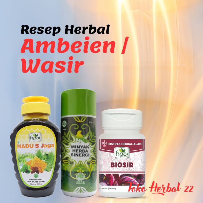 

Paket Herbal HNI HPAI untuk masalah wasir atau ambeien