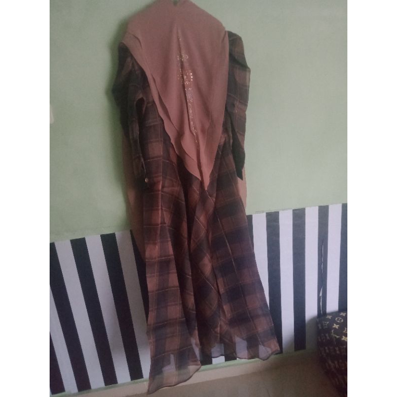 New Set Syari Tum Luxury Ori Set Organza