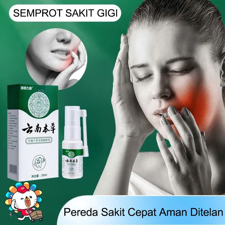 gigi bengkak Semprotan pereda nyeri sakit gigi Obat Sakit Gigi Berlubang Ampuh Obat Sakit Gigi Sempr