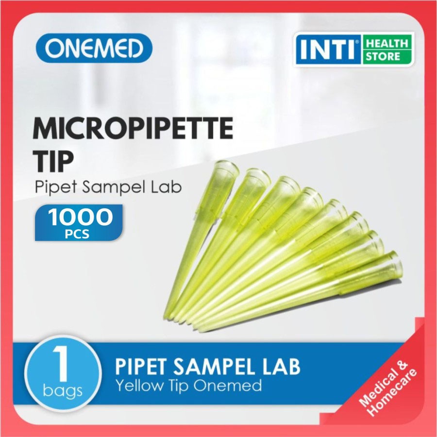 Onemed | Yellow Tip | Yellow Tip Onemed | Pipet Sampel Lab | Pipet Lab