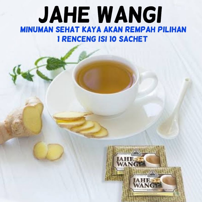 

Jahe Wangi 1 Renceng isi 10pcs Minuman Sehat Nutrisi