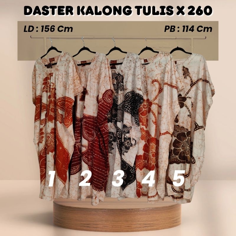 DASTER KALONG TULIS X260 | DASTER BATIK JUMBO